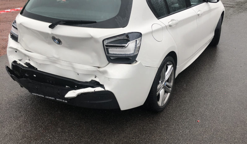 BMW 118D M XENON/CUIR/18″ Accidenté complet